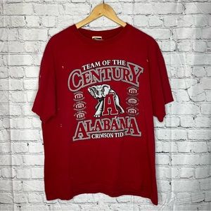 Distressed Vintage Alabama T-shirt Size Large